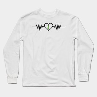 Celery Heartbeat Long Sleeve T-Shirt